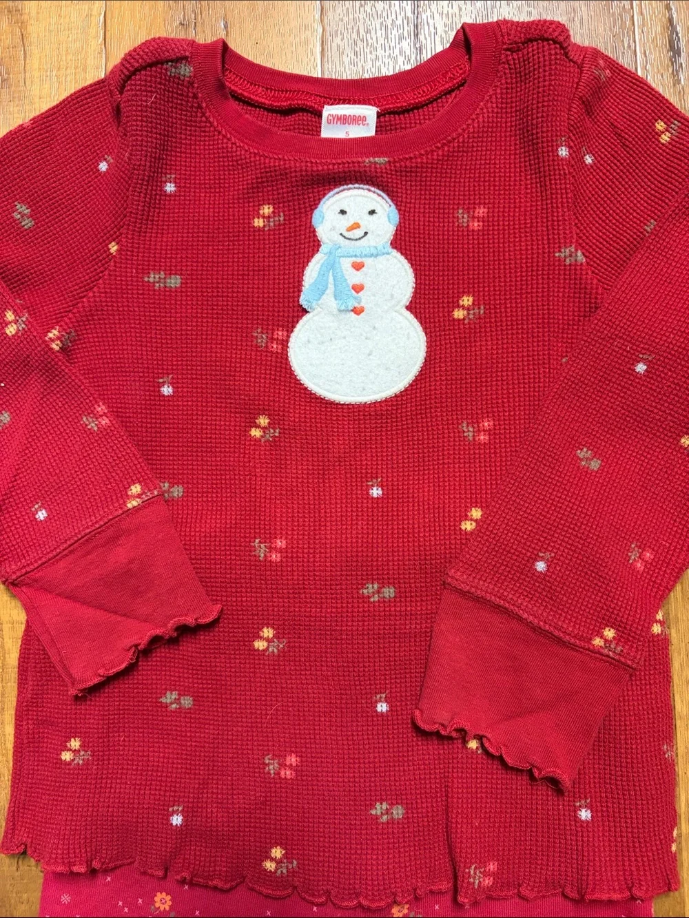 Gymboree Vintage Alpine Sweetie Top And Bottom Size 5